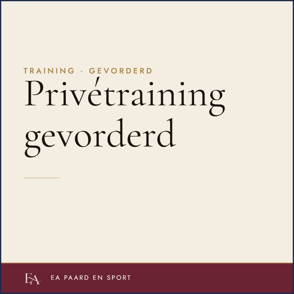 Privétraining gevorderd