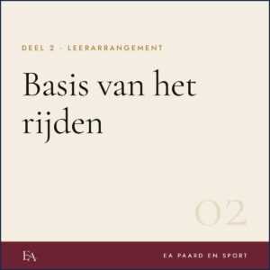 Basis van het rijden — EA Paard en Sport